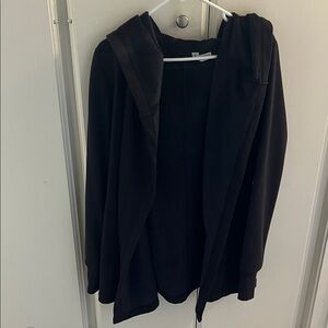 Black Women's Hooded Jacket